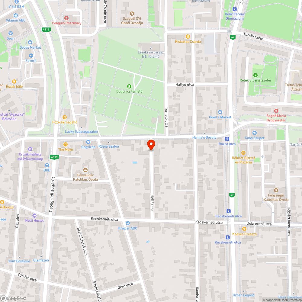 Hatalmas kátyú a Holló utcában bejelentés helye