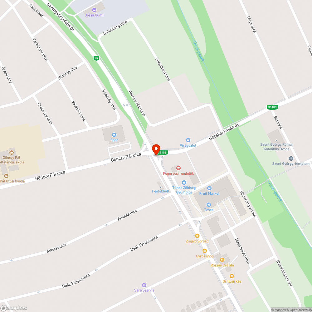 Nem működő nyomógombos gyalogos jelzőlámpák bejelentés helye