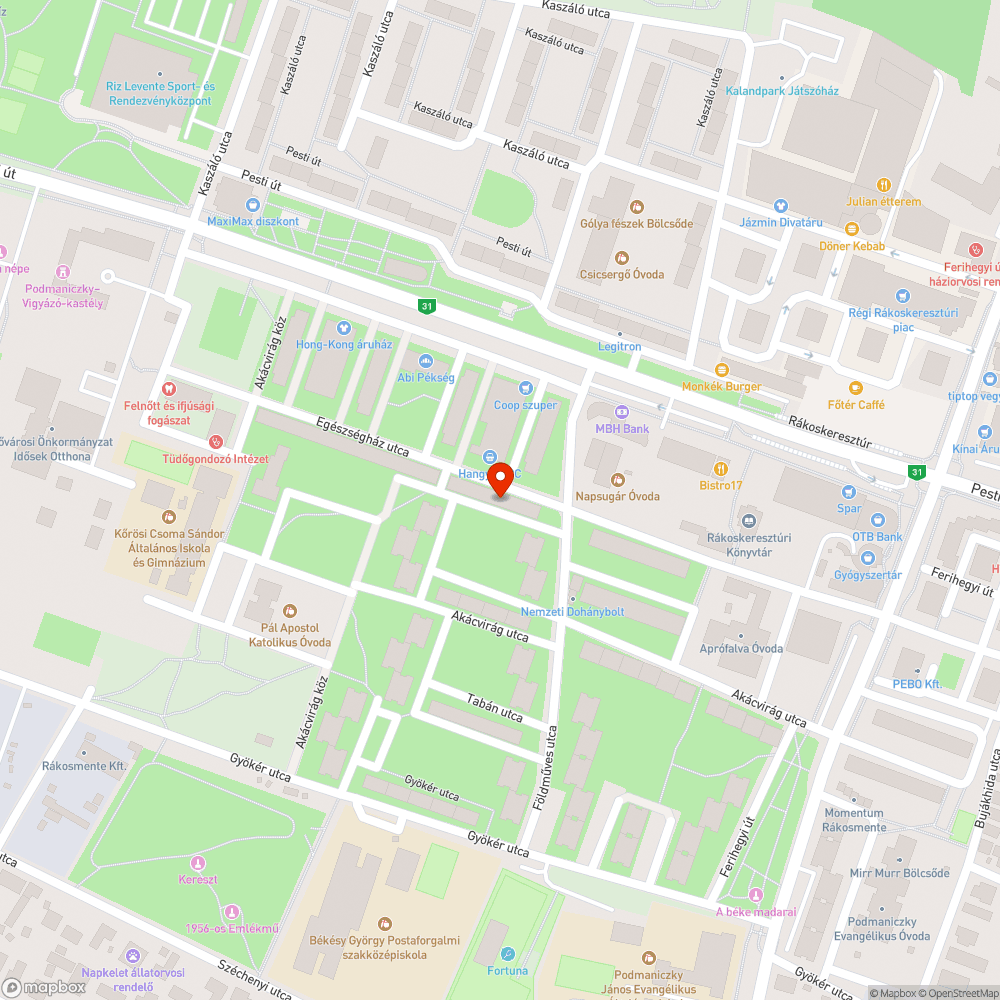 Illegáis szemétlerakás bejelentés helye