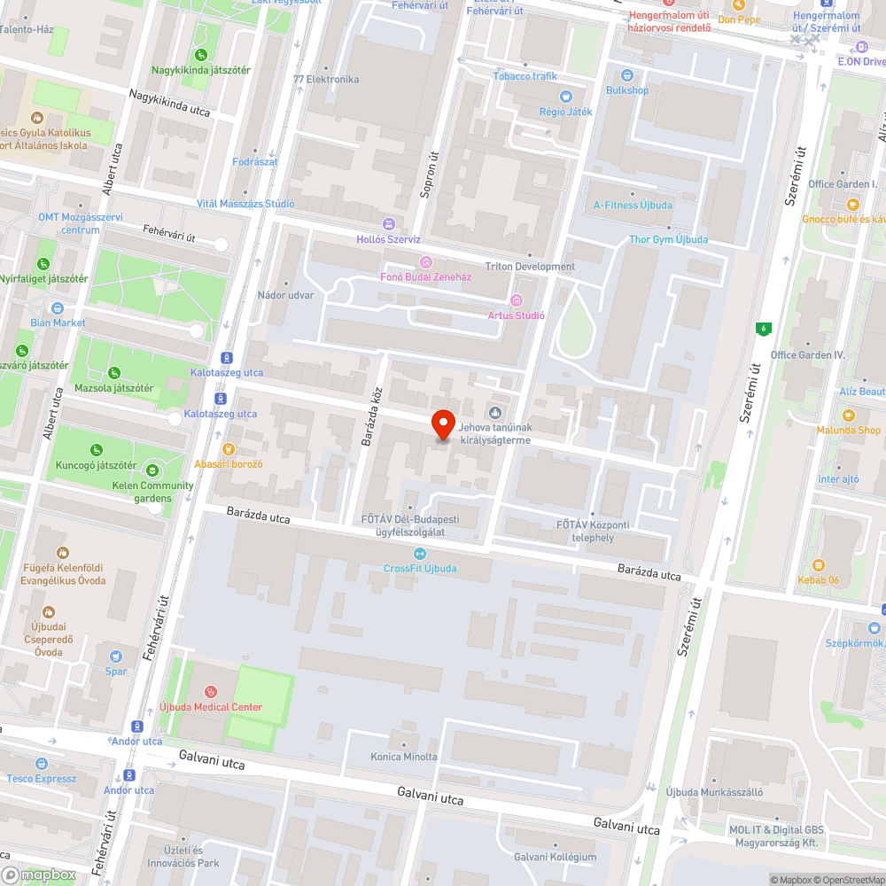 Közvilágítás nem működik bejelentés helye