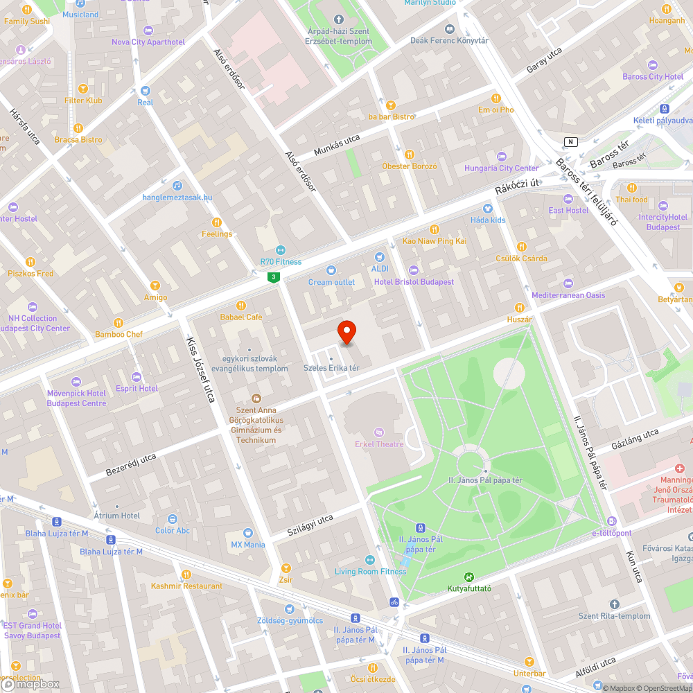 Elhagyott jármű bejelentés helye