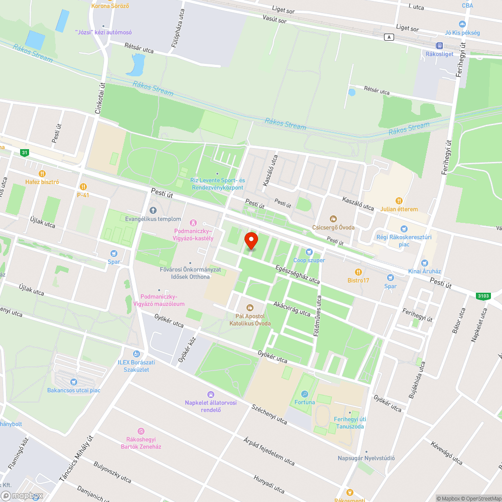 Szemétlerakás bejelentés helye