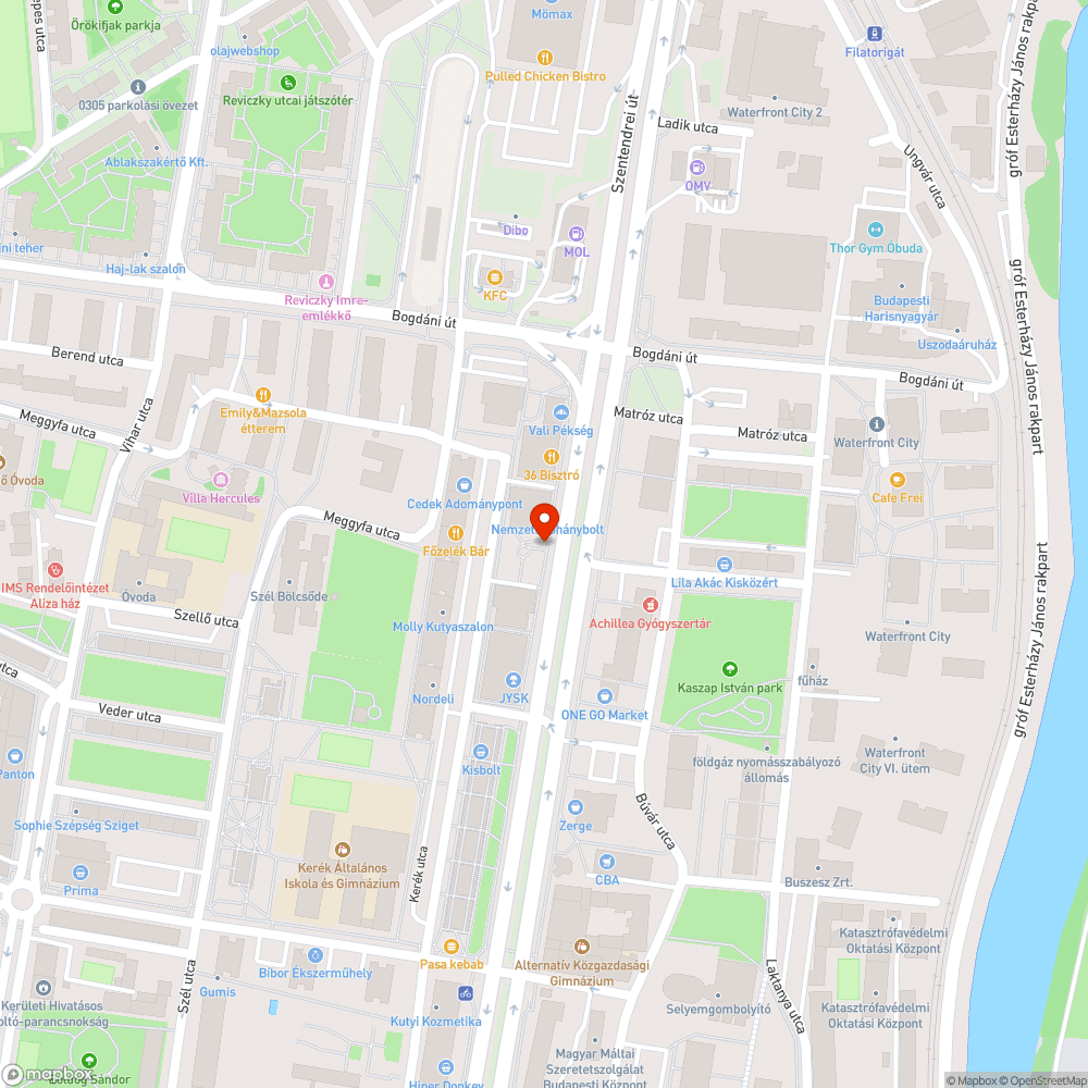 Nem működő BKK automata bejelentés helye