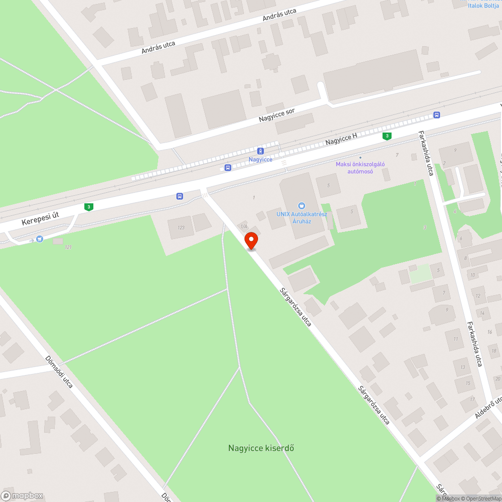 Friss, veszélyes kátyú bejelentés helye