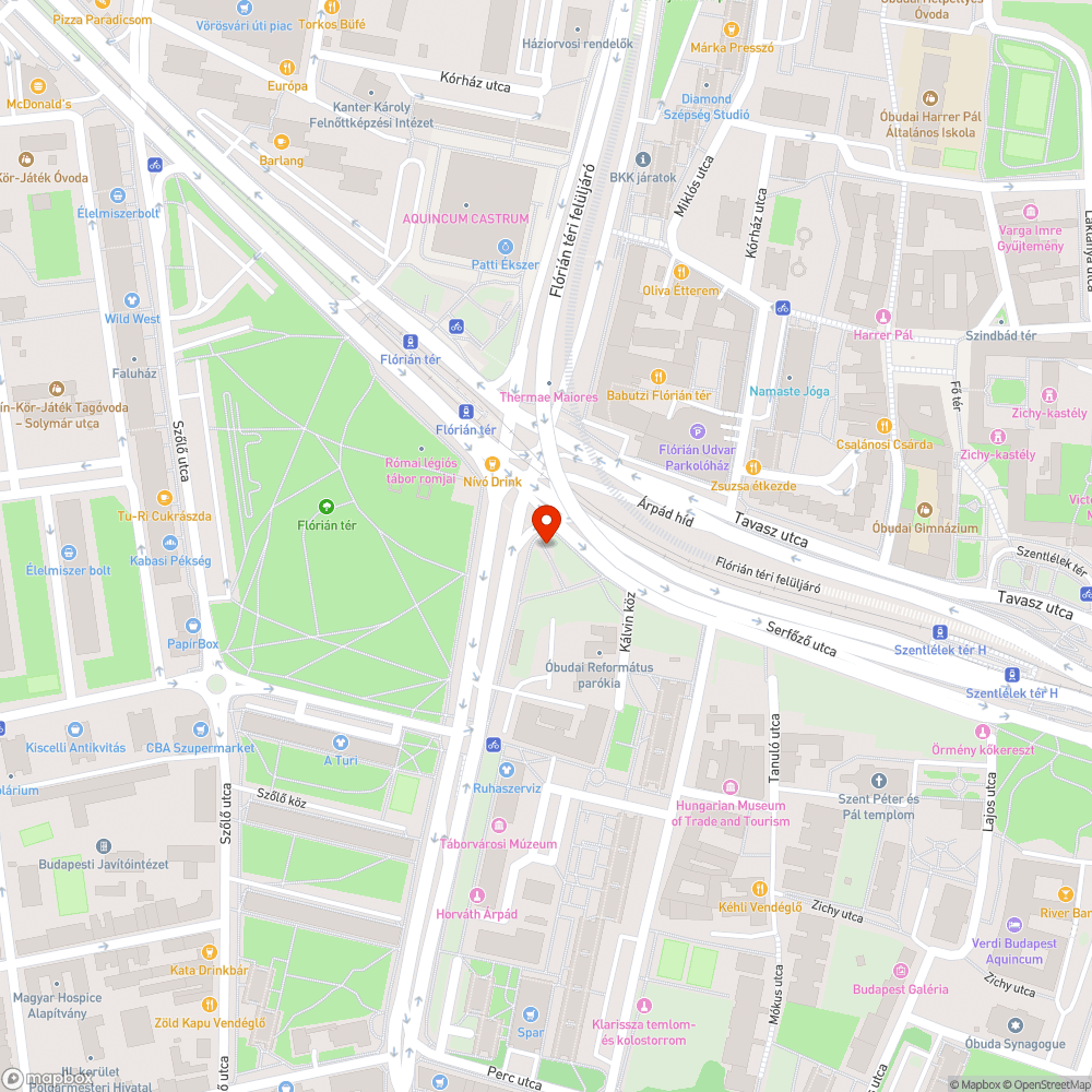 Utcai lámpák nem világítanak a parkban bejelentés helye