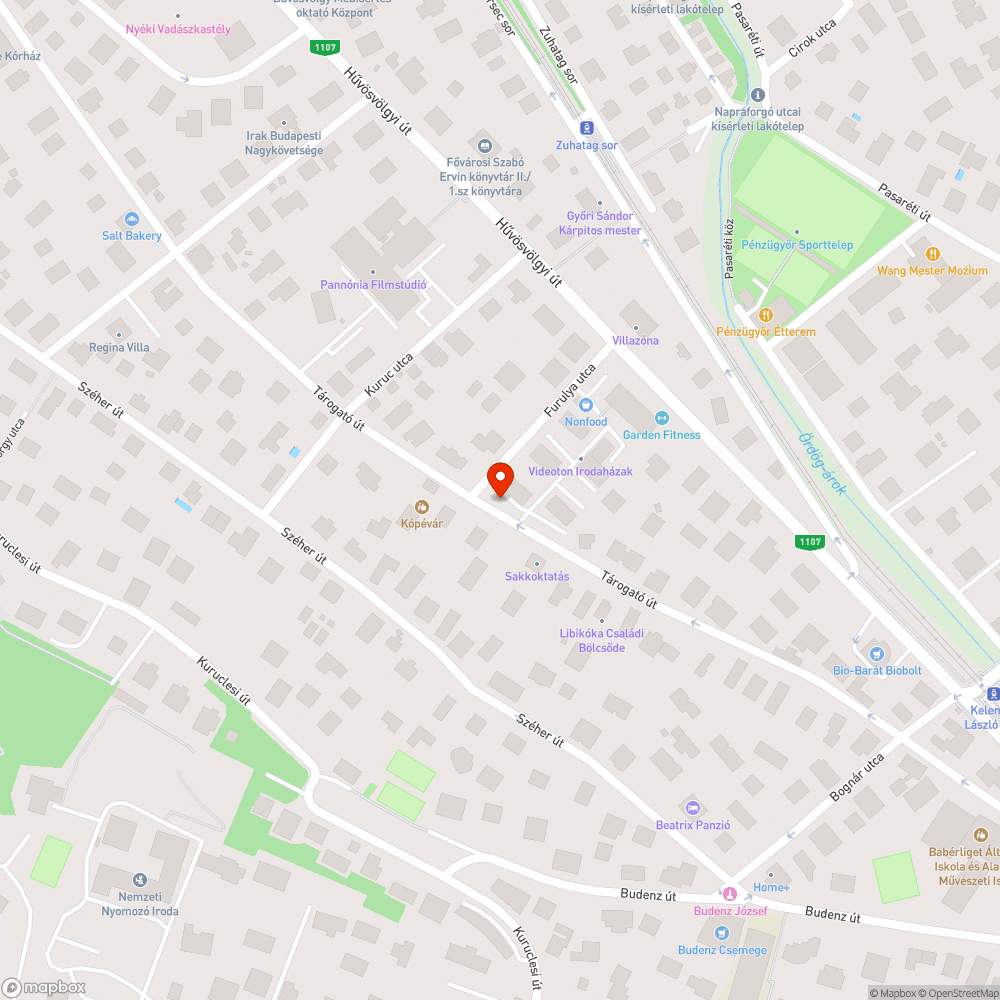 Jeges, takarítatlan járda a Tárogatón bejelentés helye