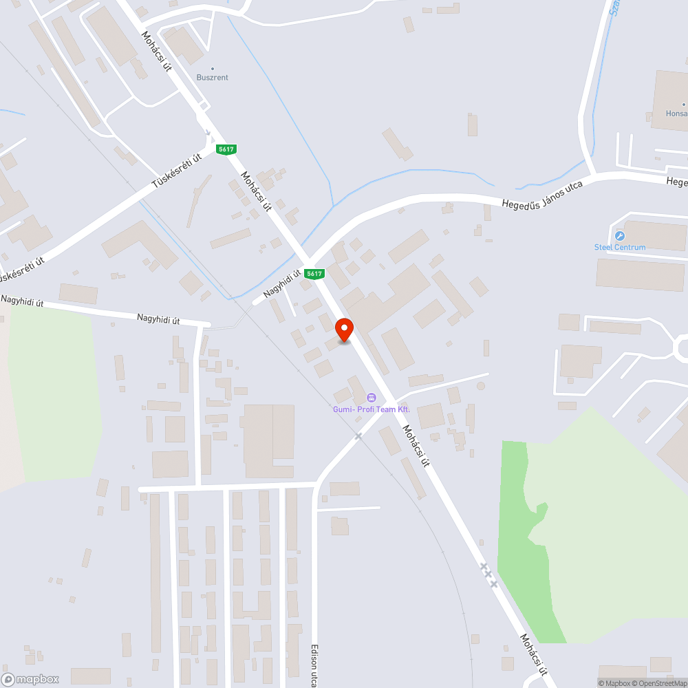 Feltöredezett buszmegálló bejelentés helye