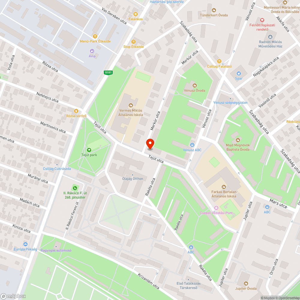 Állandó szemetelés a kukák körül bejelentés helye