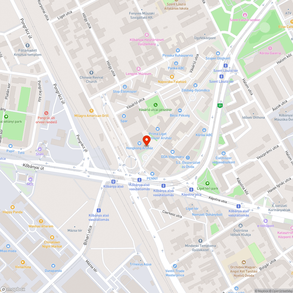 Közterület takarítás bejelentés helye