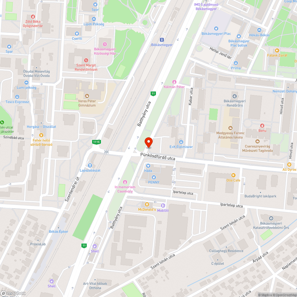 Nyikorog a busz SKN-828 bejelentés helye