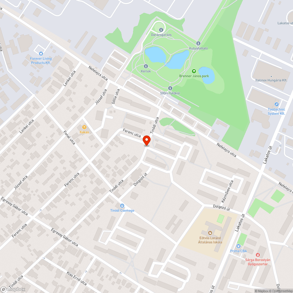 Magas járdaszegények bejelentés helye