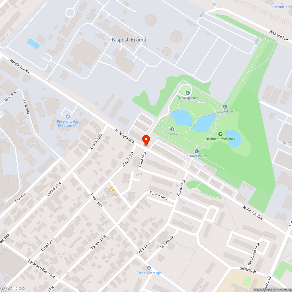 Buszmegálló előtti aszfaltburkolat romokban bejelentés helye