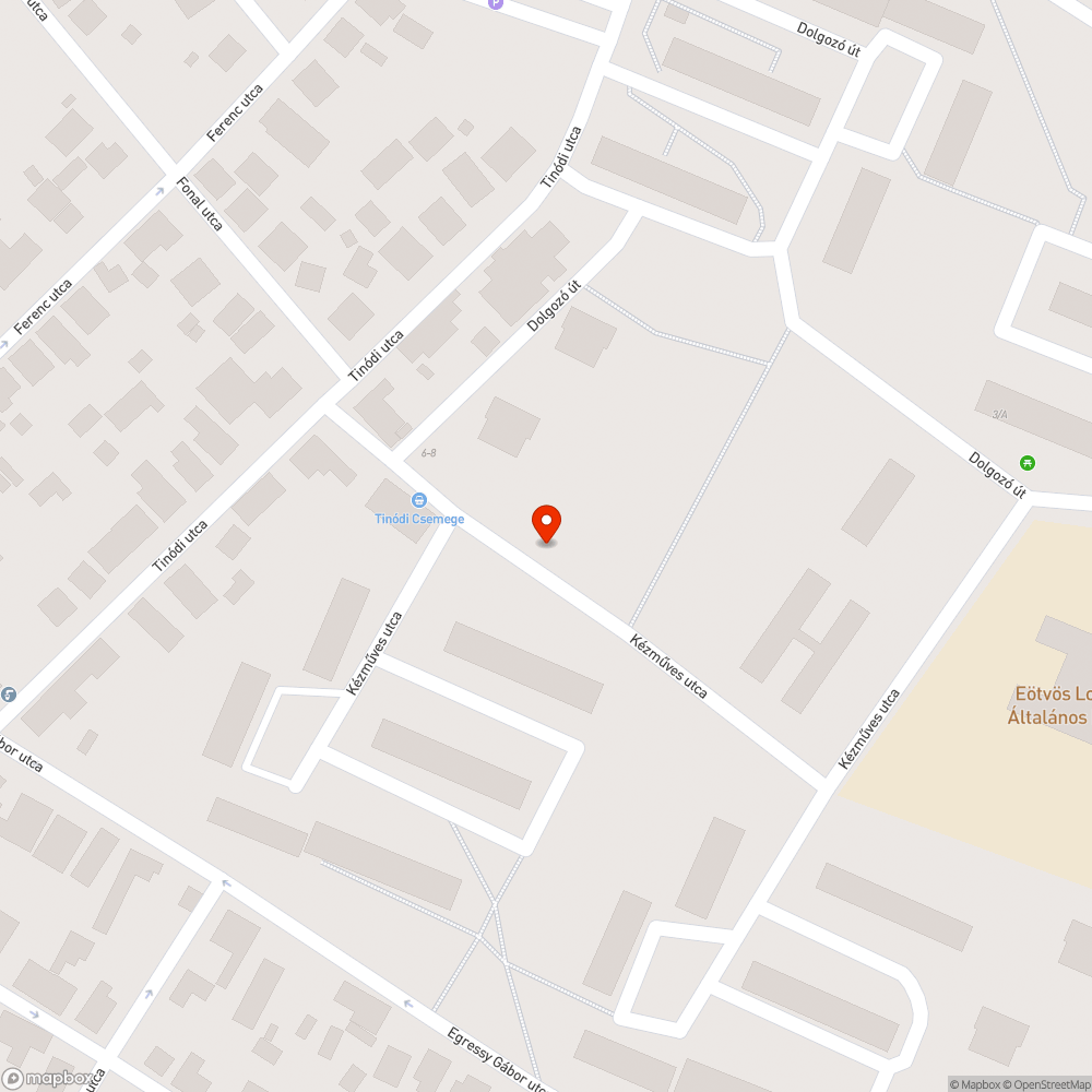 Megdőlt táblát tessenek kiegyengetni bejelentés helye