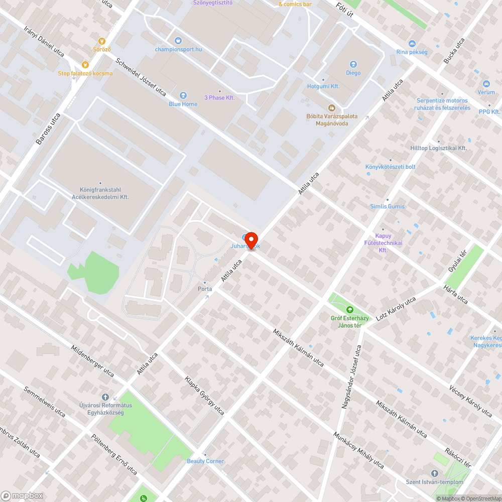 Hatalmas kátyú bejelentés helye