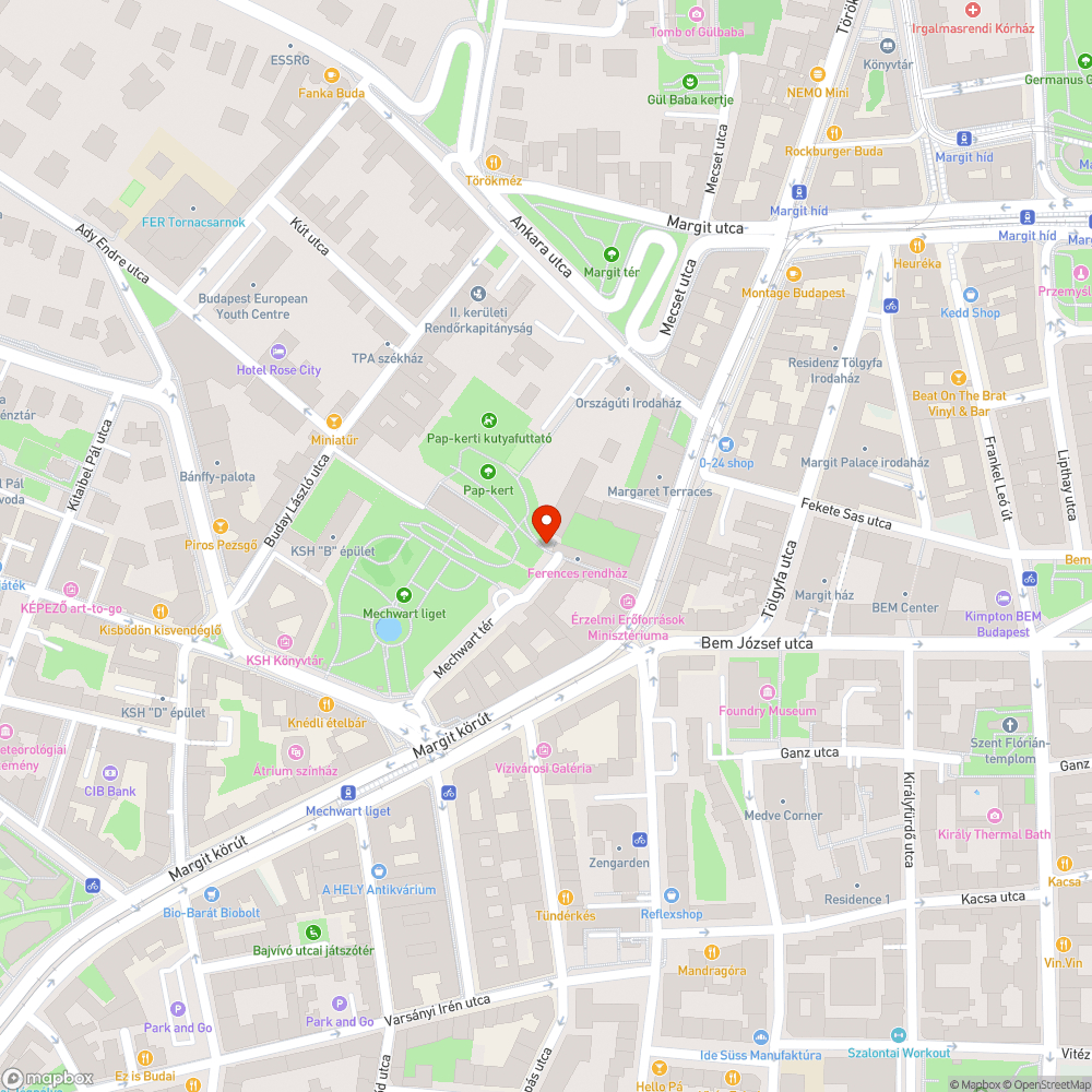 Billegő járólap a Mechwart lépcsőn bejelentés helye