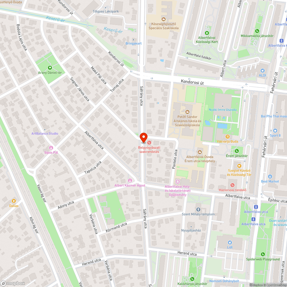 Letört szemetes bejelentés helye