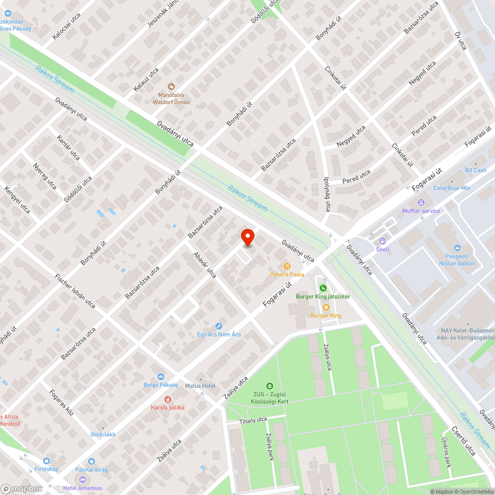 Illegális közterület-foglalás bejelentés helye