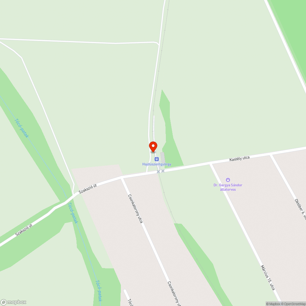 Ottfelejtett vasúti sínek bejelentés helye