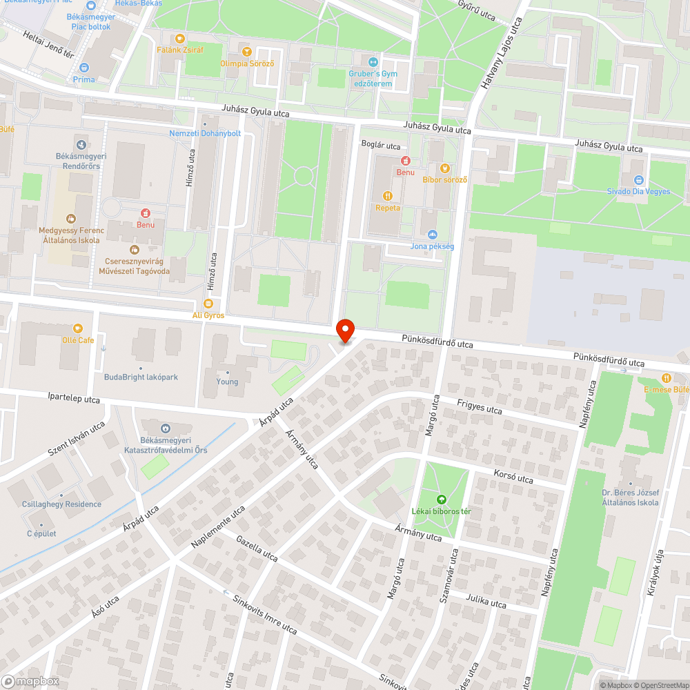 Parkoló felszabadítása bejelentés helye