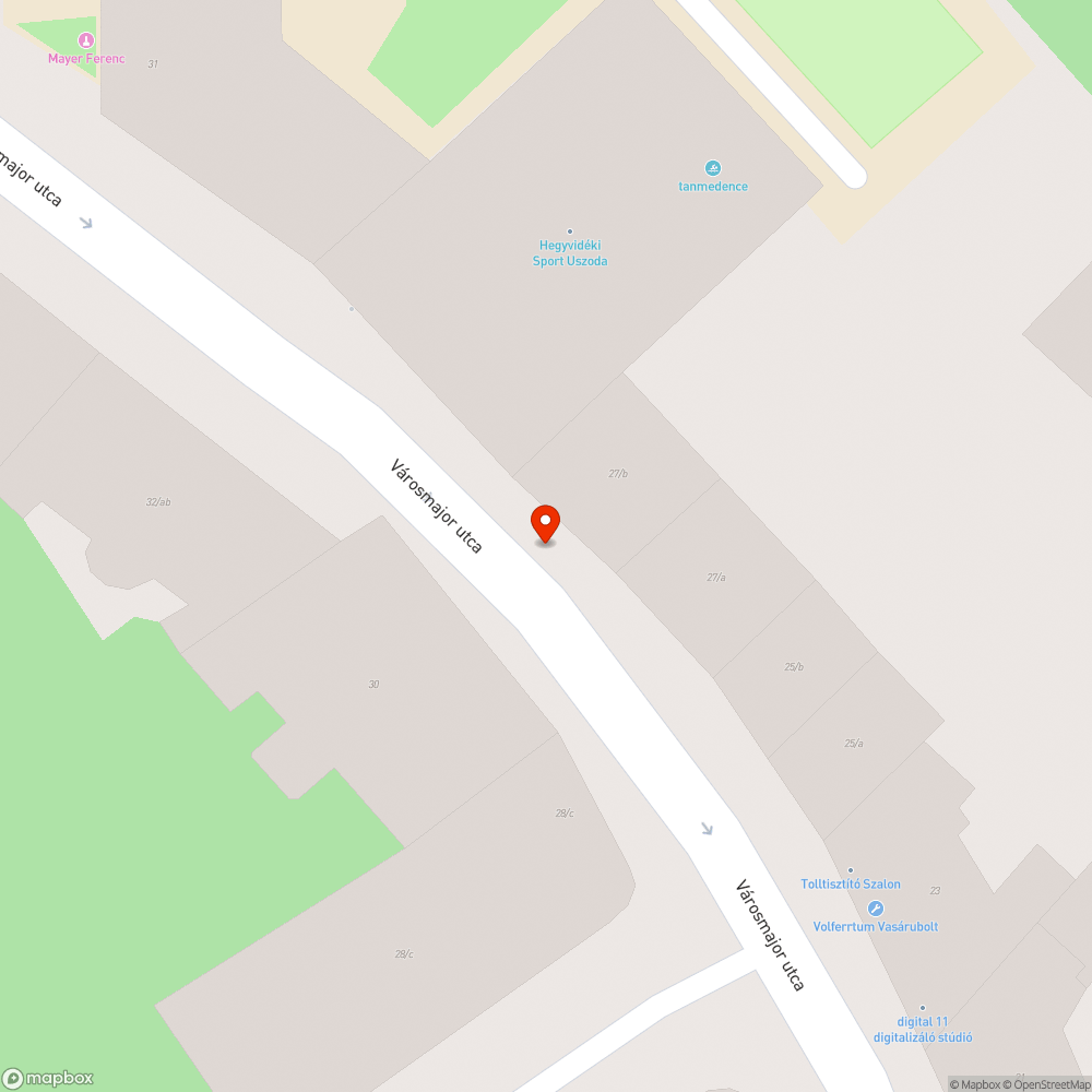 Szemét - zöldhulladék bejelentés helye