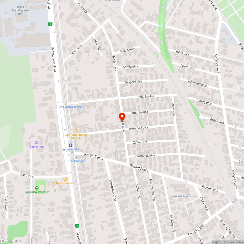 Kérelemre kivont, lejárt műszakis Golf bejelentés helye