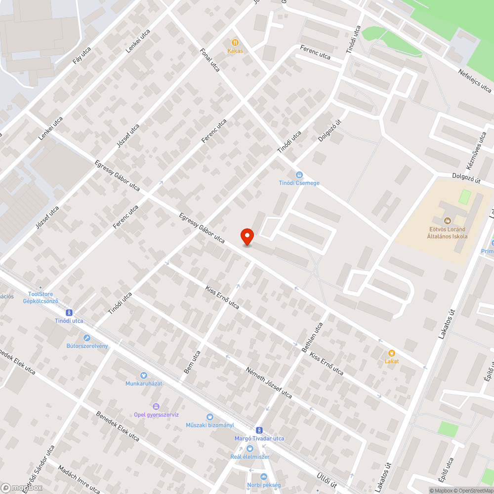 BDK kapcsolószekrényen graffiti bejelentés helye