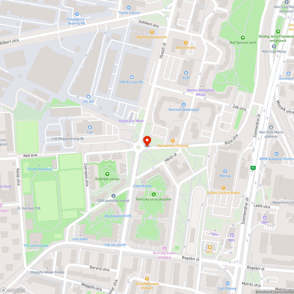 Nincs közvilágítás bejelentés helye