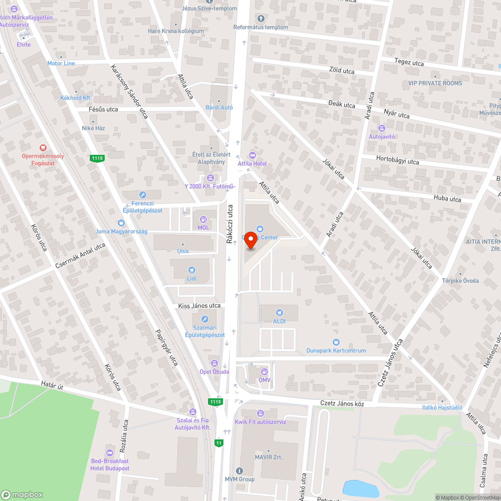 Balesetveszély, széttört burkolat bejelentés helye