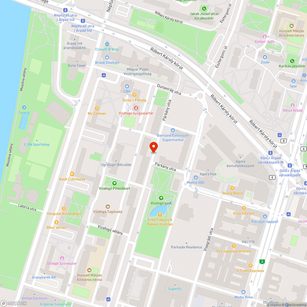 Elhagyott hűtő bejelentés helye