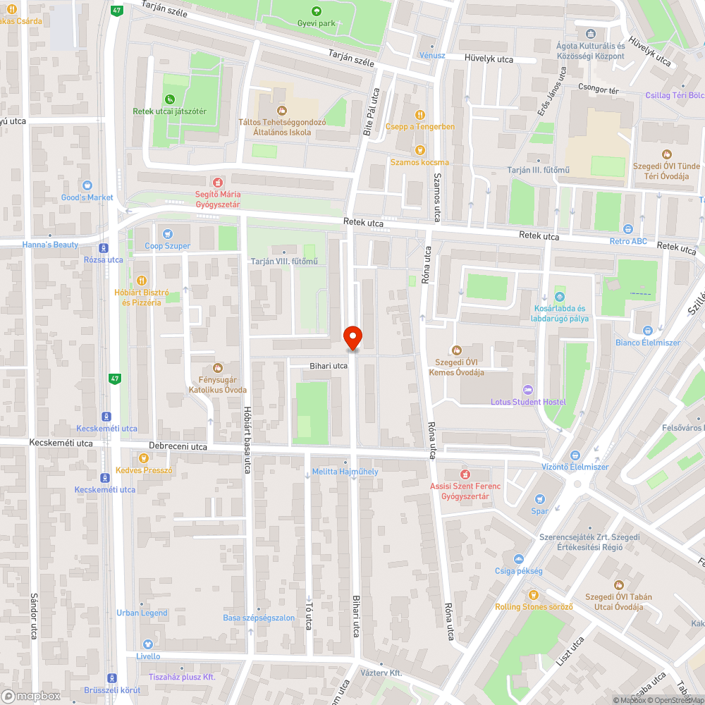 Eldugult víznyelő bejelentés helye