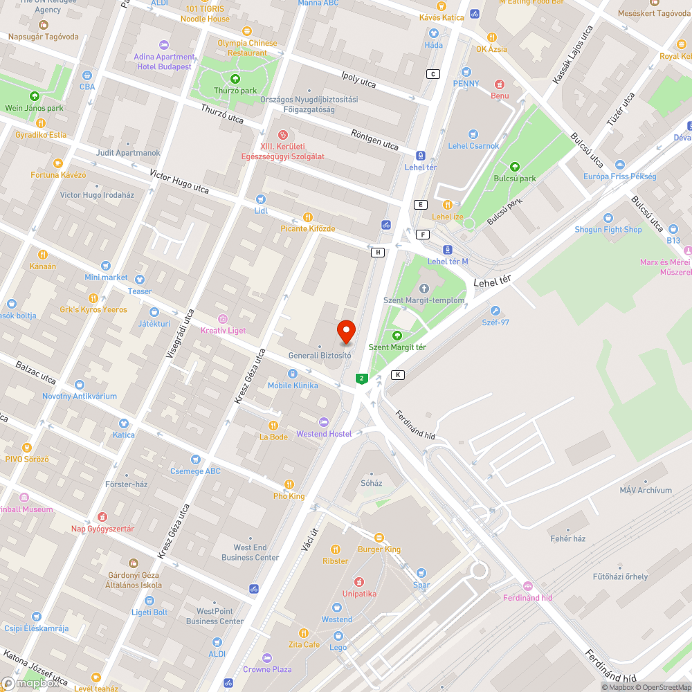 Üres fahely bejelentés helye