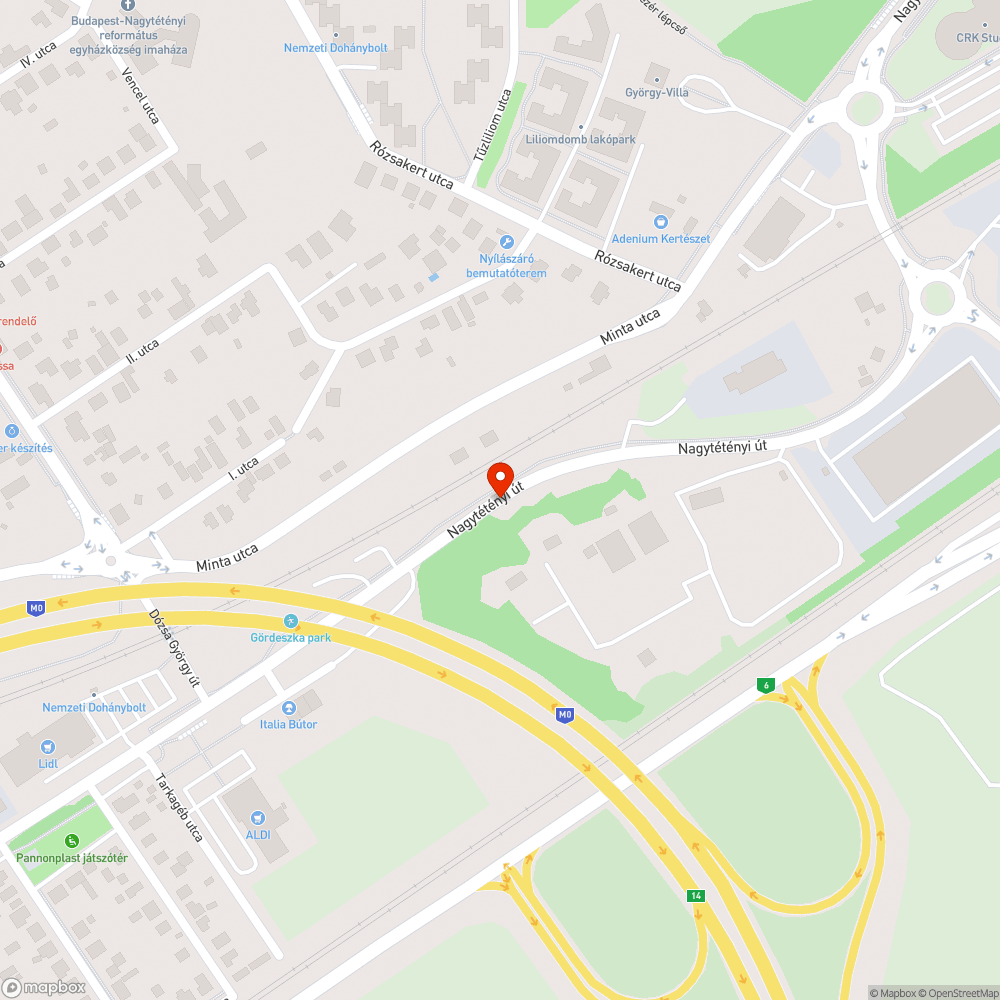 Kiment egy sor lámpa bejelentés helye