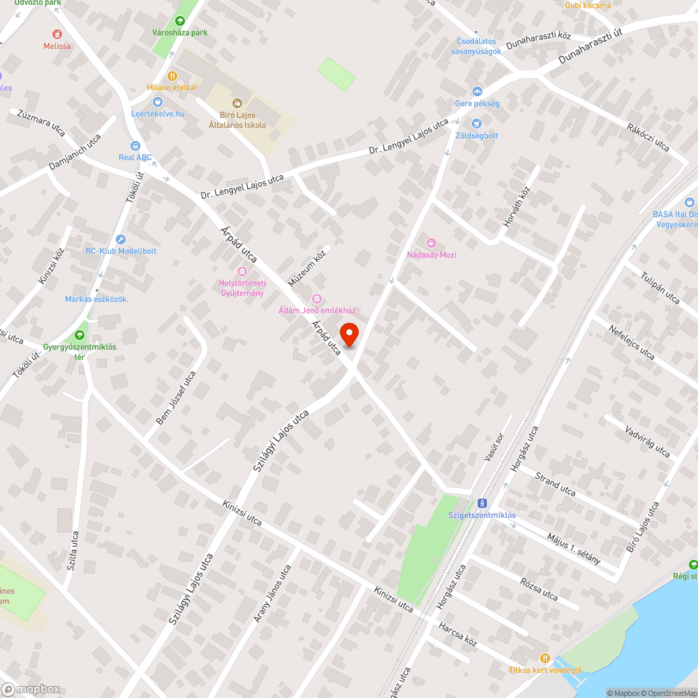 Veszélyes gyalogátkelés kanyarodó főutvonalnál bejelentés helye