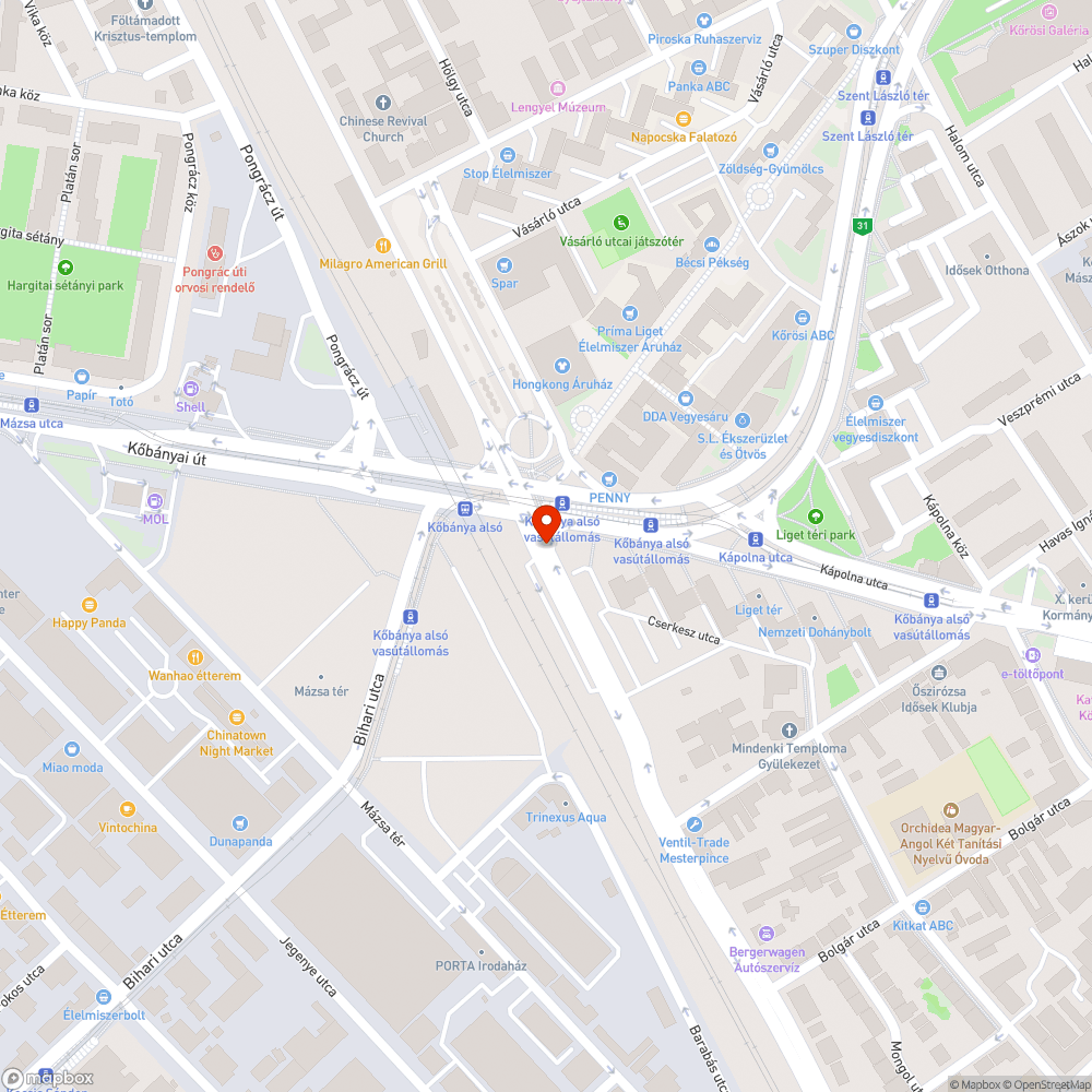 Buszmegálló takarítás bejelentés helye