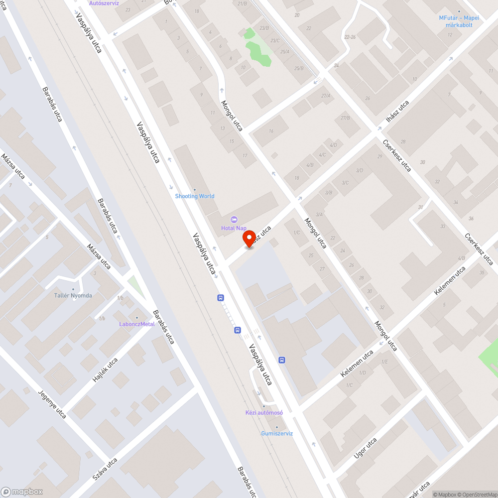 Autó rendszám nélkül, közterületen bejelentés helye