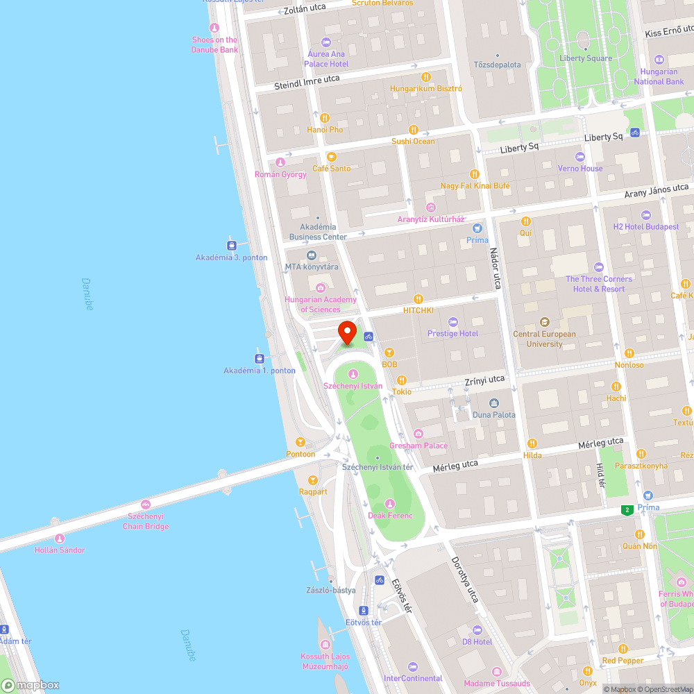 Gigakátyú az MTA előtti buszmegállóban bejelentés helye