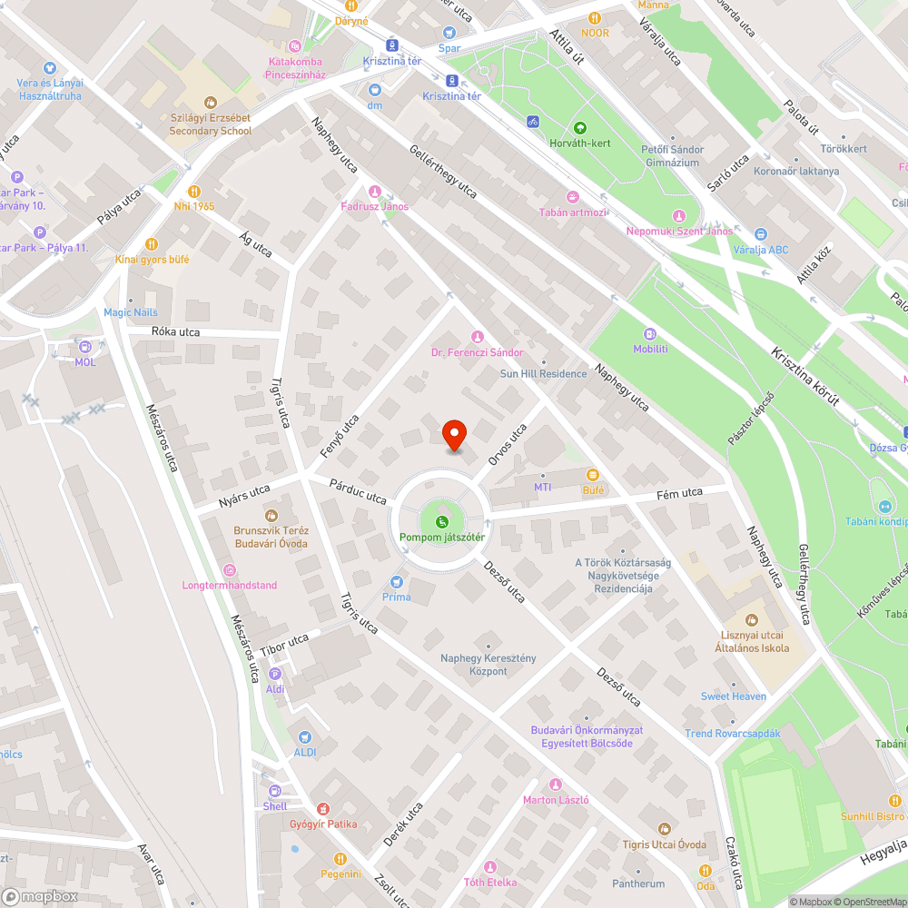 Buszmegálló felfestése teljesen lekopott bejelentés helye