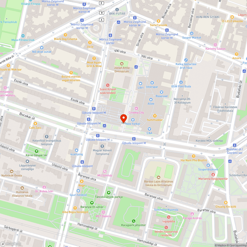 Kiszakadt fémbólya a piac és az Alle között bejelentés helye