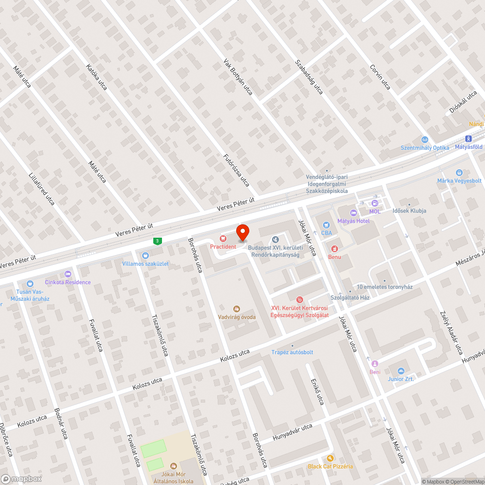 Hiányzó kerítés bejelentés helye