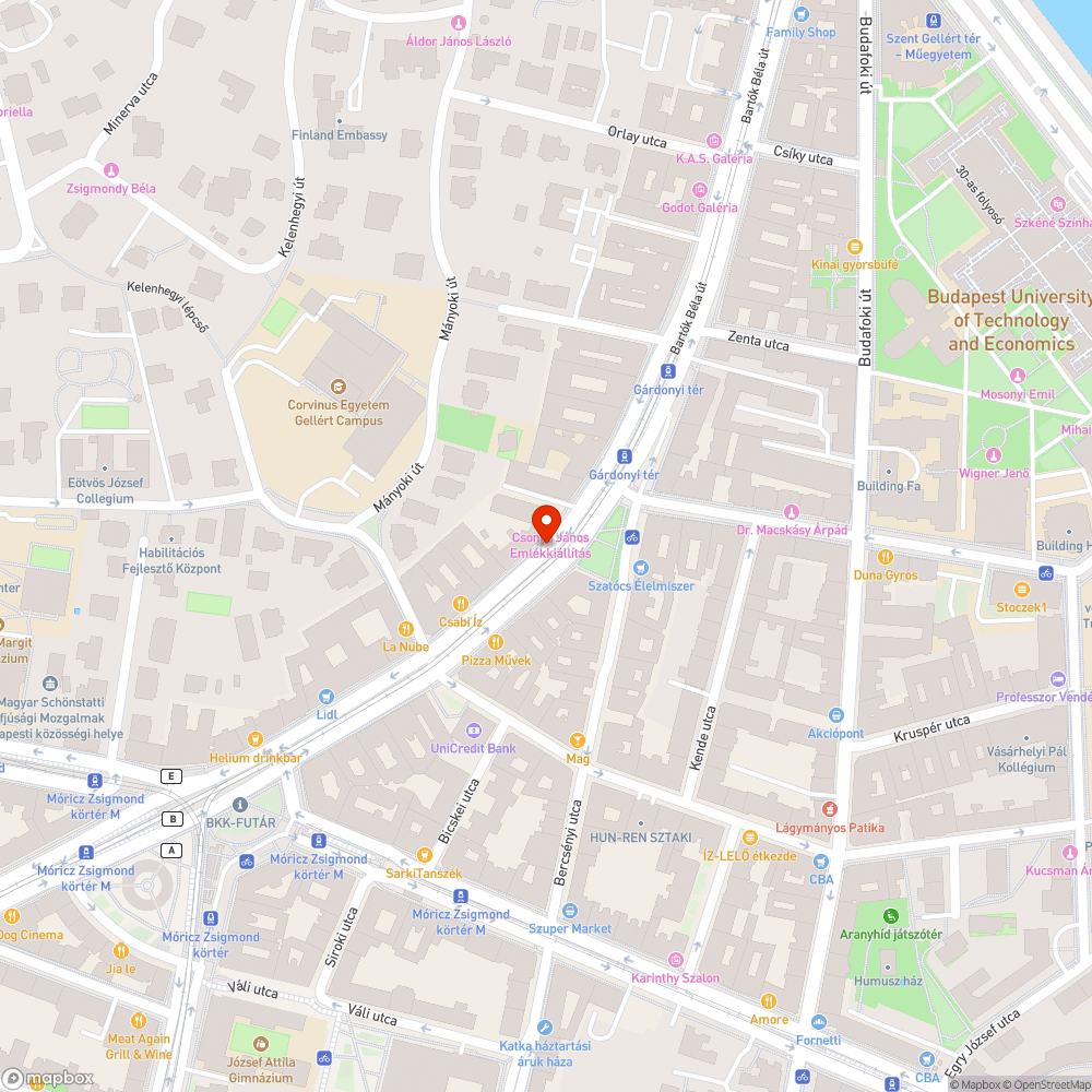 Pillér gondok bejelentés helye