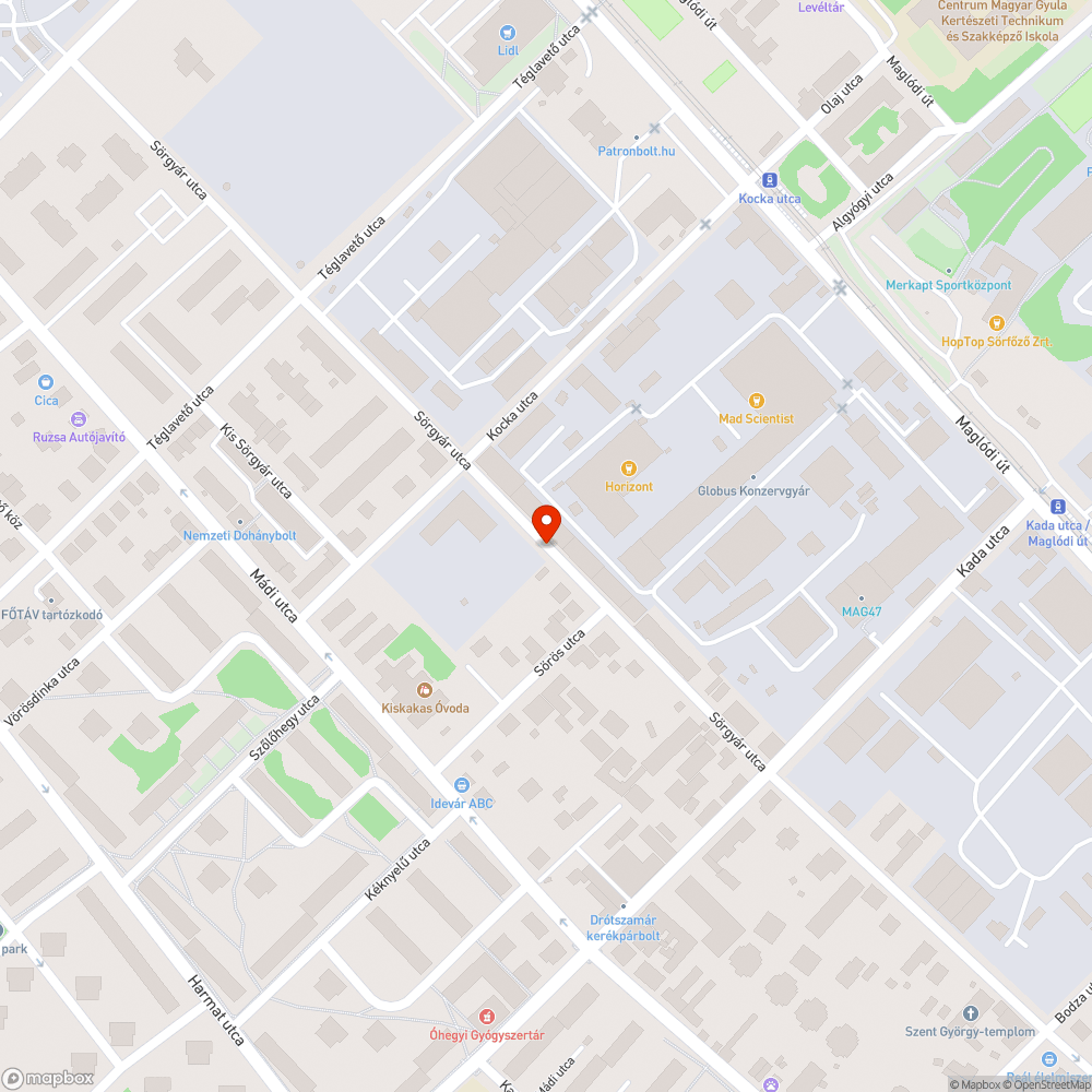 Elhagyott robogó bejelentés helye