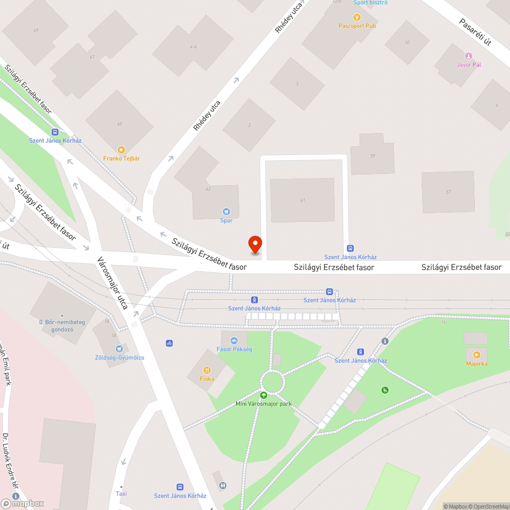 Kráter bejelentés helye