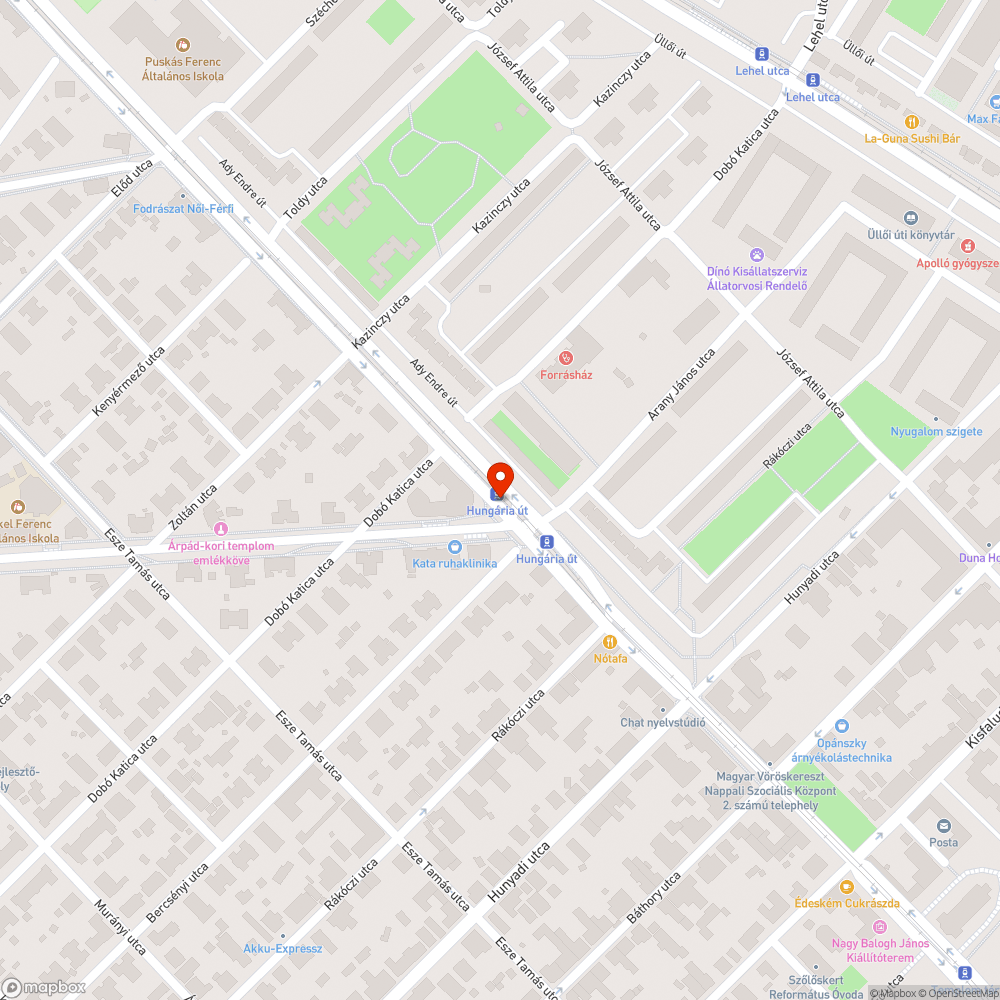 Lyukak gyalogátkelő részen bejelentés helye