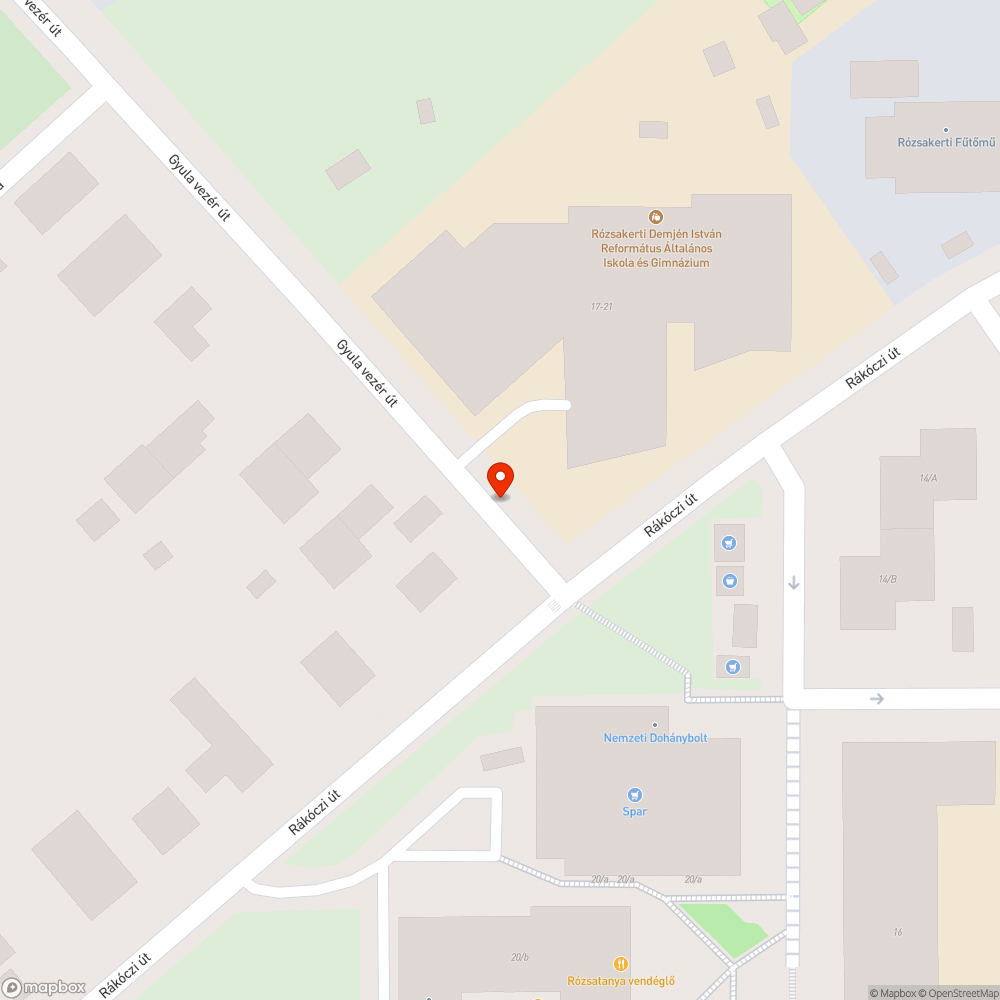 Kátyú bejelentés helye