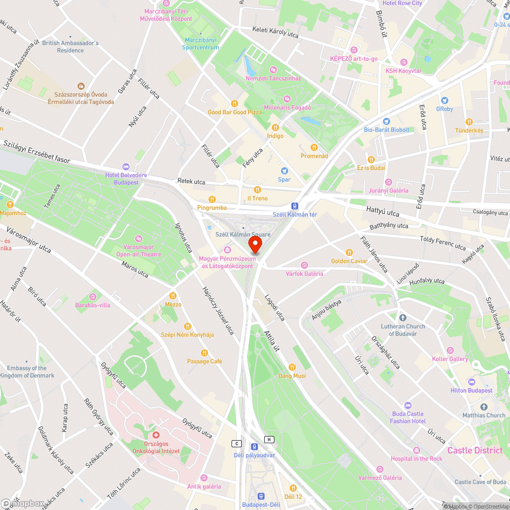 Graffiti bejelentés helye