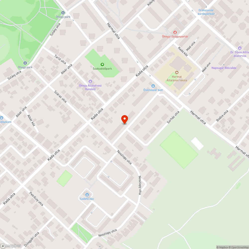 Elhagyatott E-roller (Dott) bejelentés helye