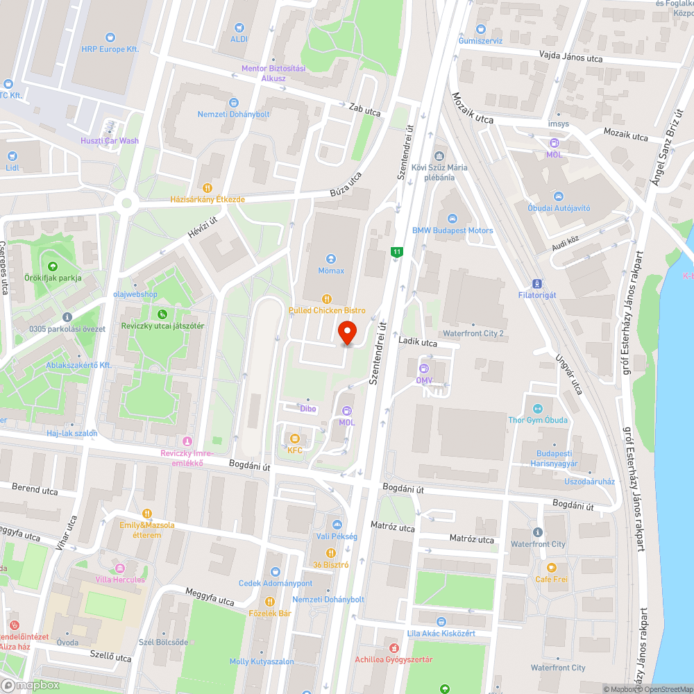 Hatalmas kátyú a parkolóban bejelentés helye