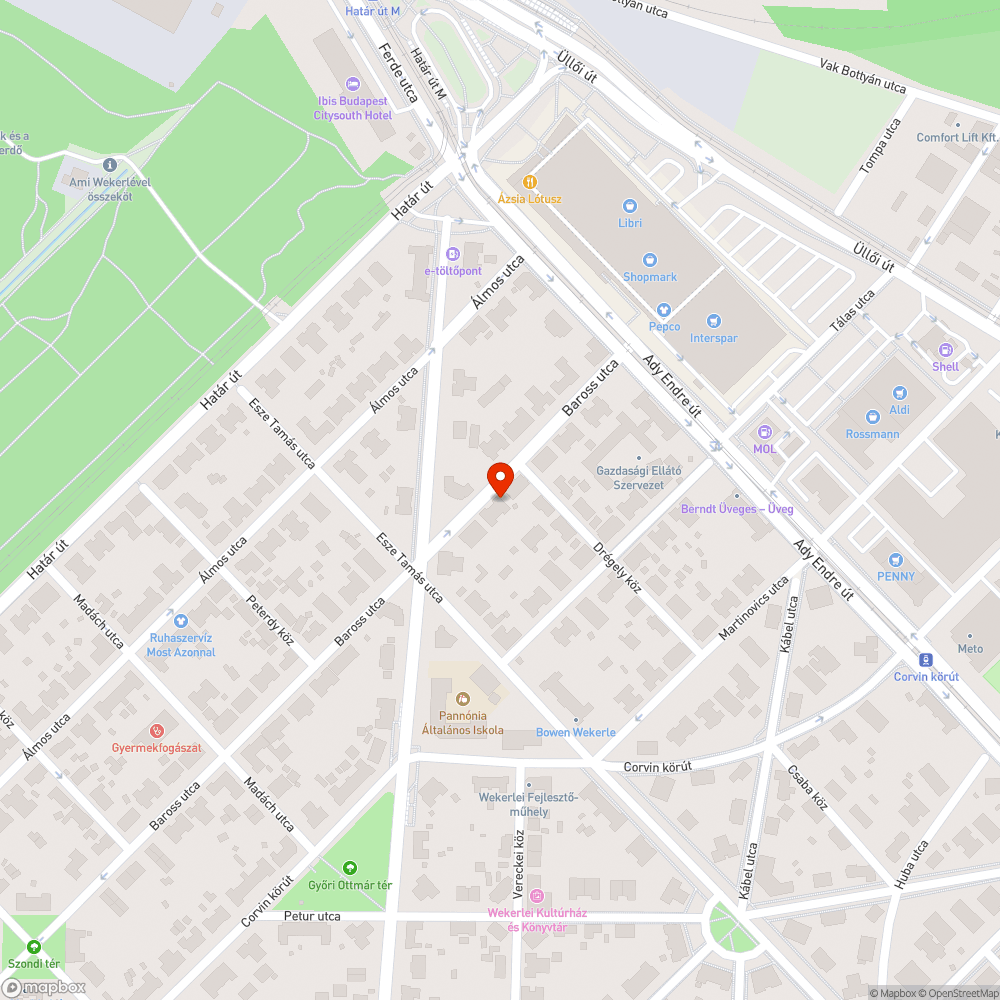 Útburkolati hibák bejelentése bejelentés helye