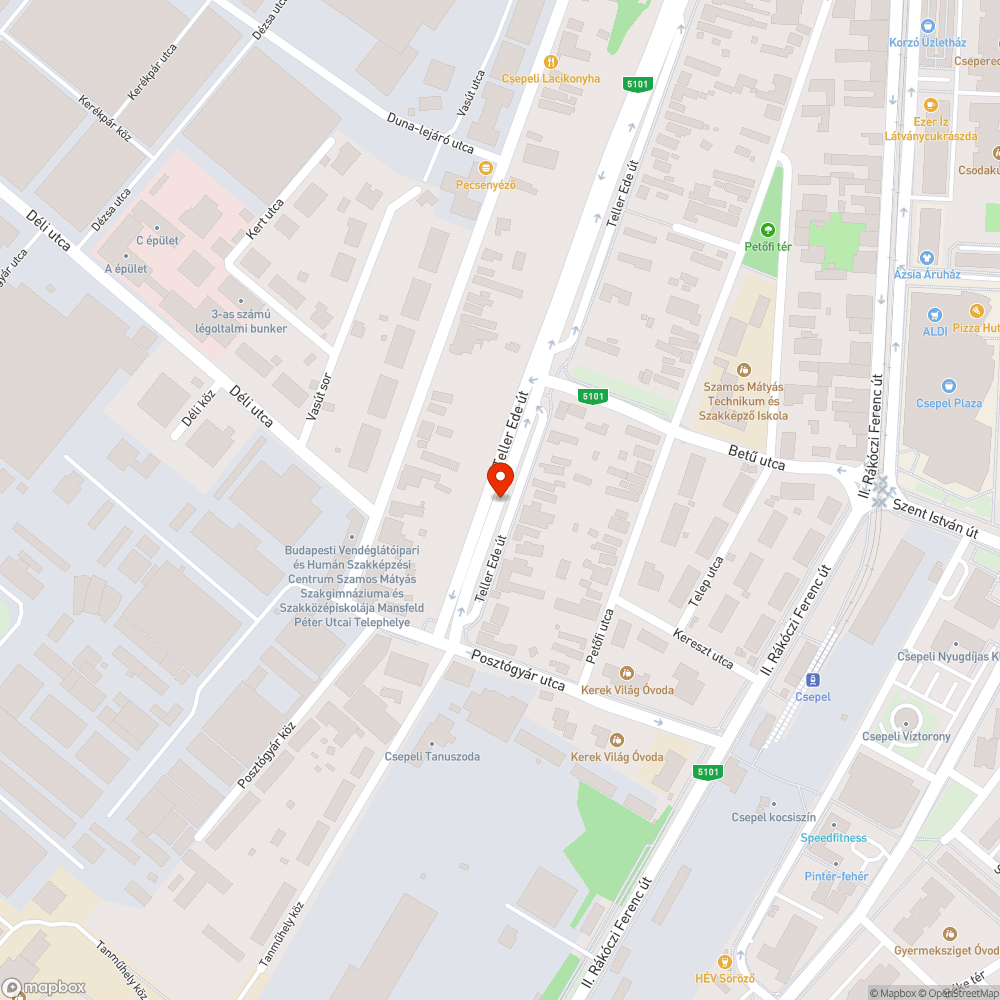 Lakossági kuka melletti szemétlerakás bejelentés helye