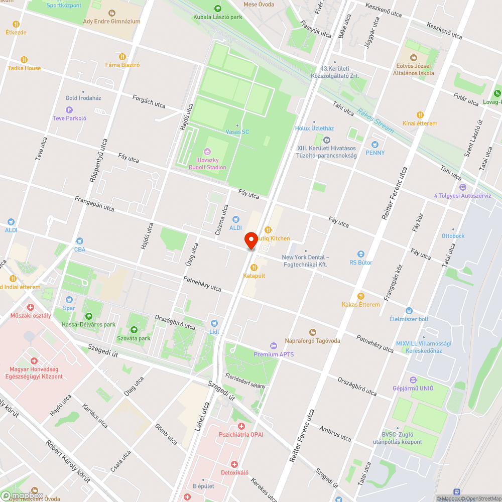 Nincs közvilágítás bejelentés helye